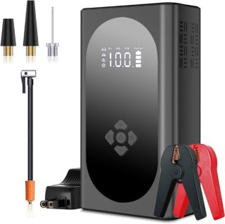 Altijd op weg: krachtig starten en banden bijvullen met één apparaat