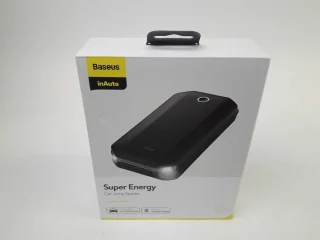 Baseus 8000mAh Jumpstarter - Draagbare Starter - Powerbank - Jumpstarter voor Auto - 12V - Accukabel Auto - Startkabels - Snelstarter - Starthulp voor Auto - Startbooster 800A (CRJS01-01) zwart