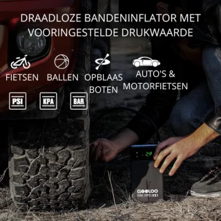 Startkabels Met Accu - Jumpstarter Voor Auto - Starthulp
