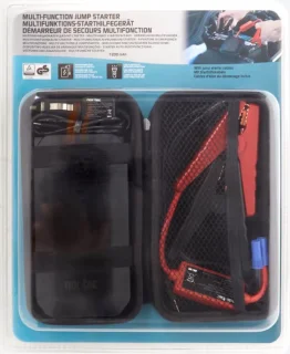 Altijd Voorbereid Onderweg: Multifunctionele Jumpstarter met 12V Powerbank, LED Zaklamp met SOS-functie en Startkabels – De Ultieme Noodoplossing voor Auto’s, Mobieltjes en Tablets – Ideaal voor Pechhulp en Noodgevallen!