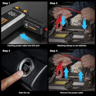 Springdoos voor auto - Hoogwaardige jumpstarter