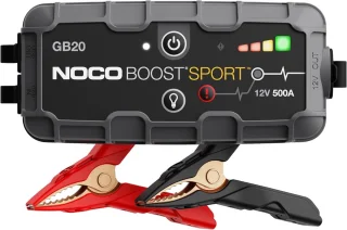 Draagbare Lithium-Accu Auto Starthulp - 500A Jumpstarter en Powerbank voor Benzinemotoren tot 4L