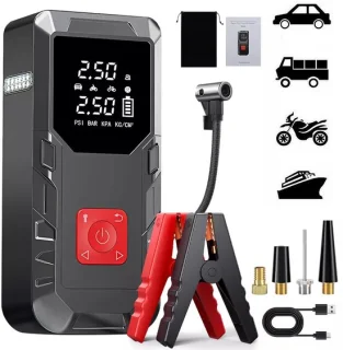 12 V jumpstarter voor auto-accu's