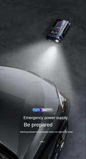 20000mAh 150PSI Draagbare Auto Springstart Power Bank 12V 5000A