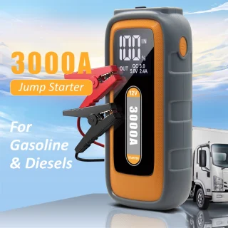 26800mAh Auto Starter Powerbank met Luchtpomp 3000A