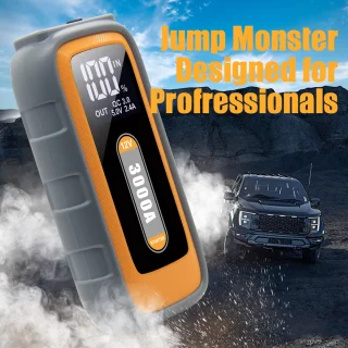 26800mAh Auto Starter Powerbank met Luchtpomp 3000A