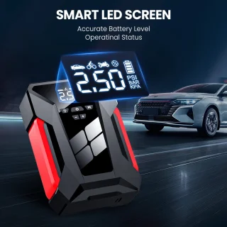 28000mAh Auto Starter Power Bank met Luchtpomp en Batterijbooster