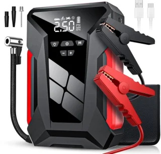 28000mAh Auto Starter Power Bank met Luchtpomp en Batterijbooster