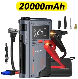 4-in-1 Jumpstarter & Bandenpomp 20000mAh 1000A CE