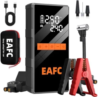 4000 A starthulp powerbank met compressor