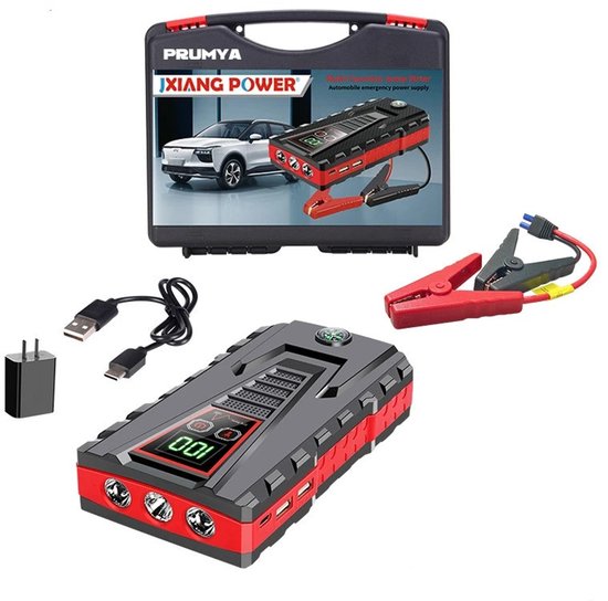 Betrouwbare Krachtpatser: De 99800mAh 12V Auto Jumpstarter