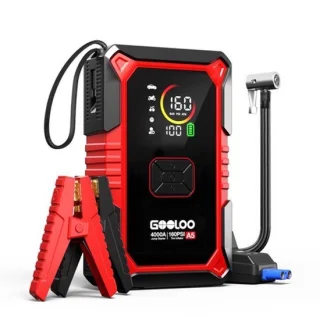 A5 starthulp powerbank met compressor