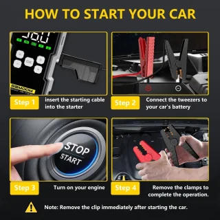 Aafinity Noodpakket Jumpstarter voor Auto