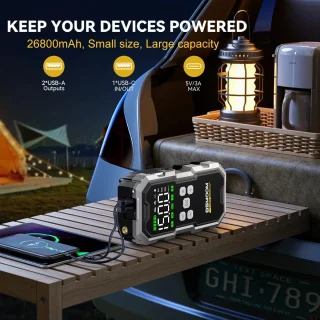 Aafinity Noodpakket Jumpstarter voor Auto