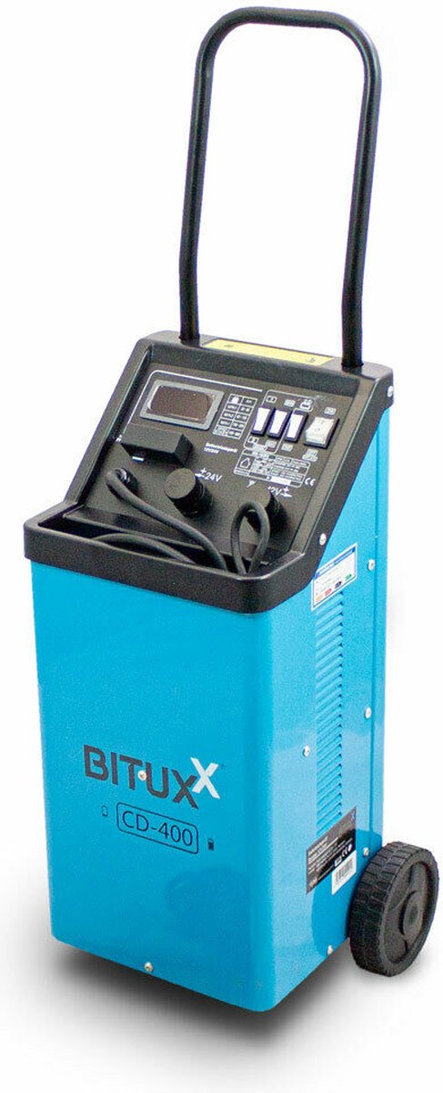 De Acculader Starthulp 12/24V 1,3 kW in één oogopslag