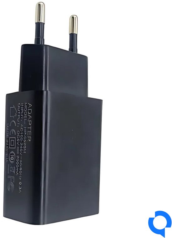 Quipted 5V 2A USB-adapter: snelle basislader voor je jumpstarter