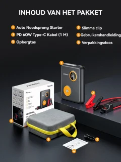 AFERIY 12V Jumpstarter voor auto