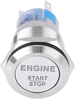 De Allecto 12V Startknop Zilver in één oogopslag