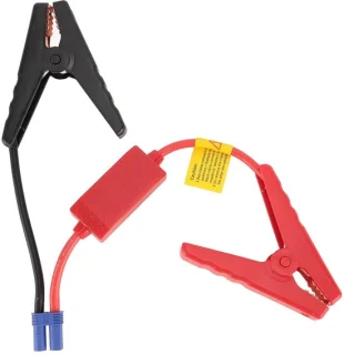 Allecto startkabel met batterijklemmen 12V