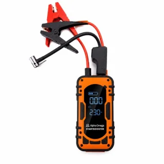 Alpha Omega startbooster en bandenpomp