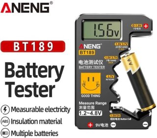 ANENG BT189 — compacte, snelle en betaalbare batterijchecker