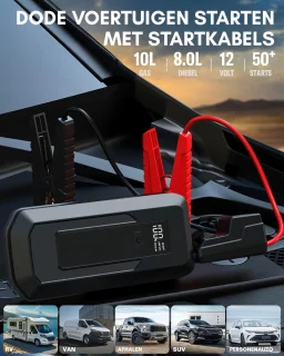 Wat vinden we goed aan de Aurixi® Auto Jumpstarter