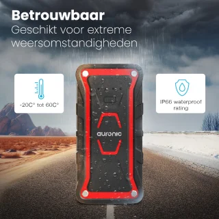 Auronic Jumpstarter 12V 1000A 13000mAh Rood/Zwart