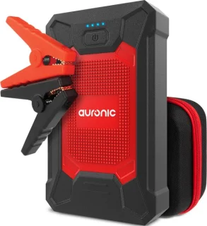 Auronic Jumpstarter 12V 600A 7200mAh Rood/Zwart