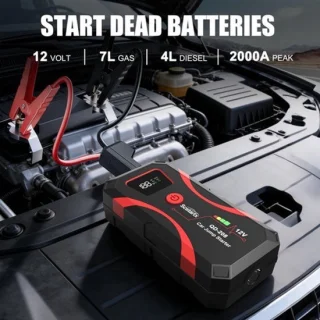Auto-accu-opstartapparaat met draagbare energietas