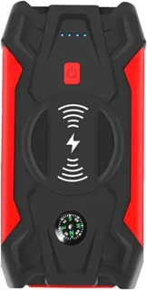 Auto accu starter rood