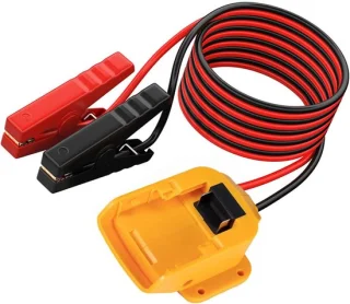 Auto jump starter adapter zwart