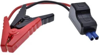 Auto jump starter - power pack booster – 650 A, zwart