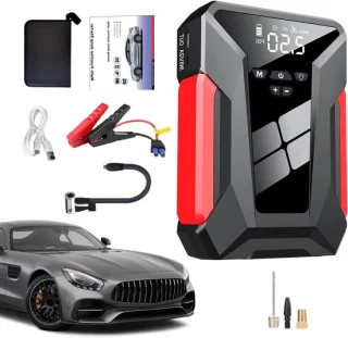 Auto jumpstarter booster zwart
