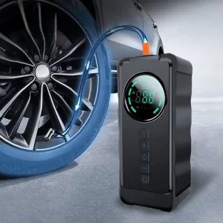 Auto noodstarter met bandenpomp