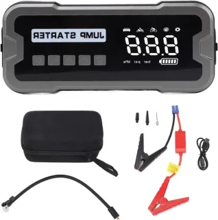 Auto noodstarthulp accu booster zwart