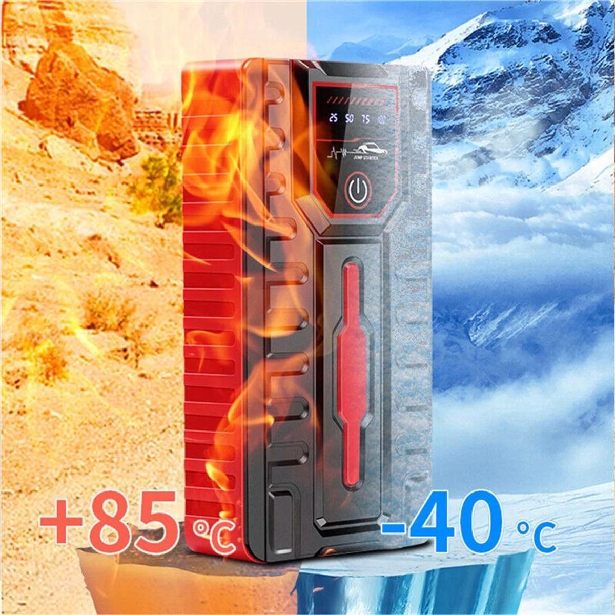 Auto Spring 49800mAh Power Bank & Auto Starter