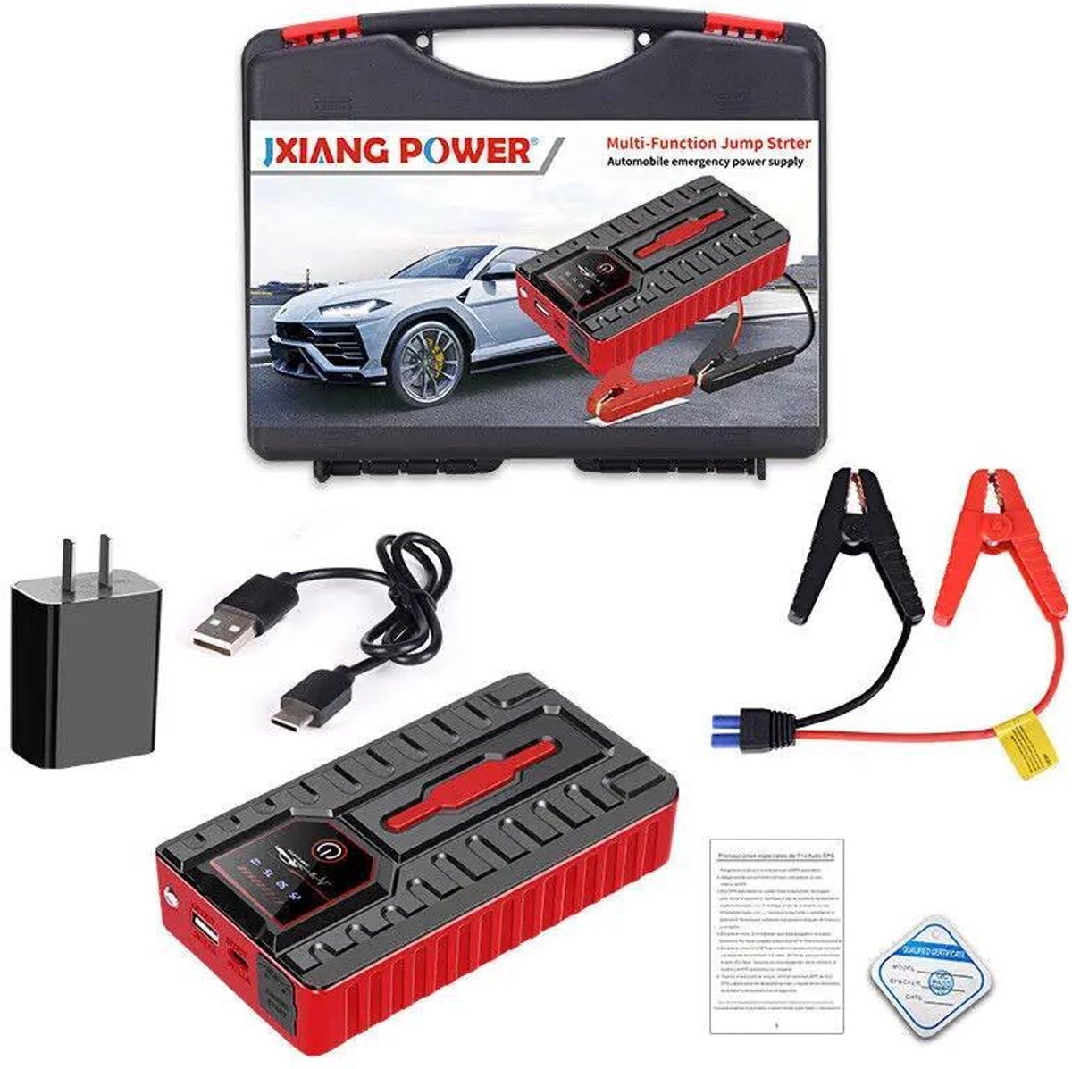 Auto Spring 49800mAh Power Bank & Auto Starter