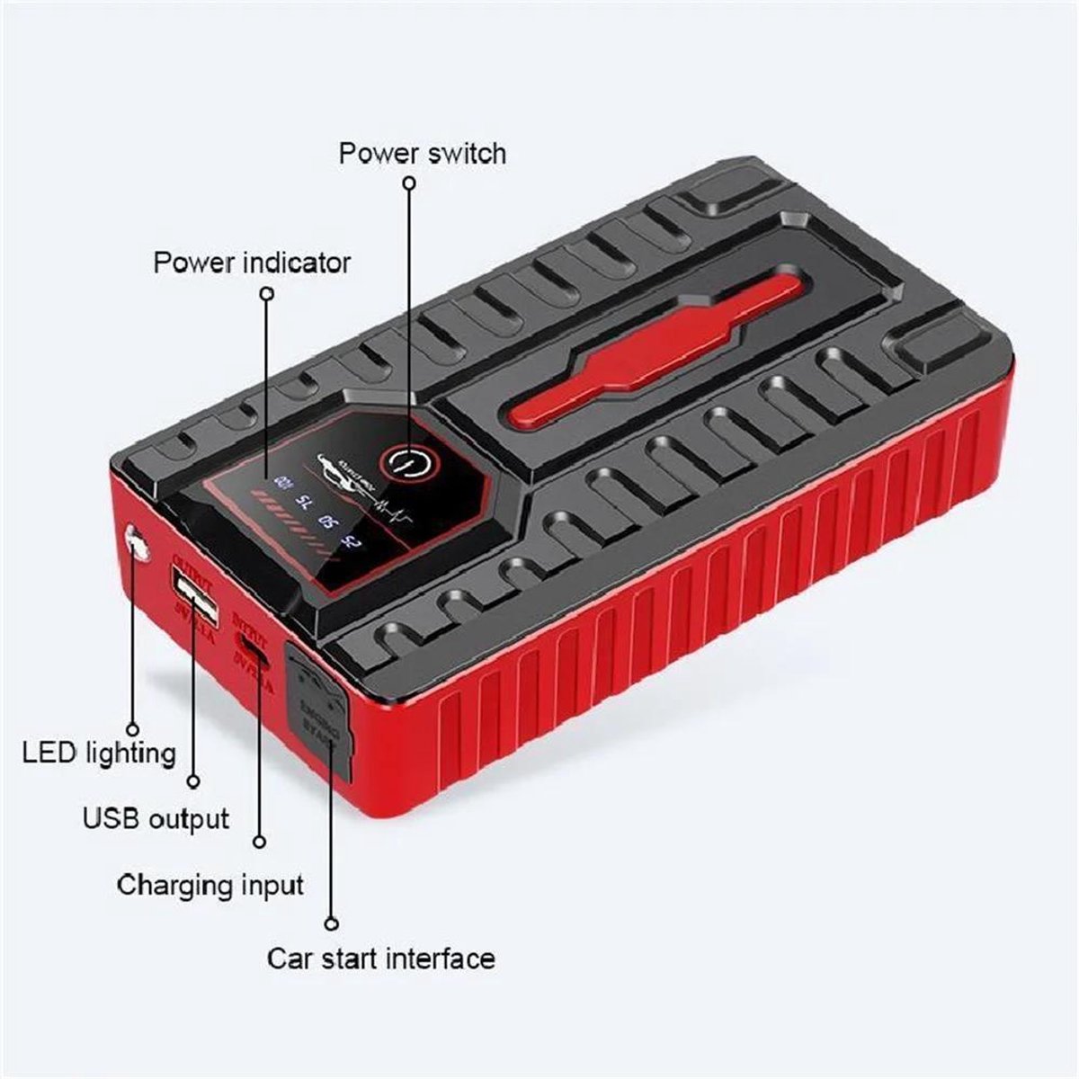Auto Spring 49800mAh Power Bank & Auto Starter