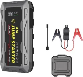 Auto startbooster noodstroomaccu zwart