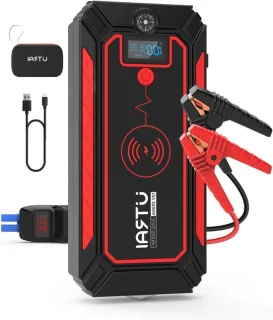 Auto starthulp - accu booster - 24000 mAh - zwart