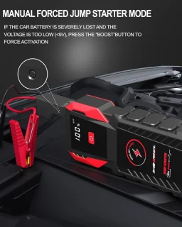 Auto Starthulp Pack Startbooster 12V