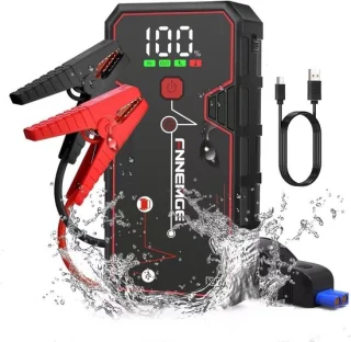 Auto starthulp powerbank 4000A - jumpstarter 21800mAh voor 12V autoaccu
