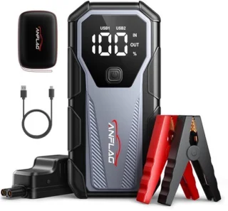 Auto starthulp powerbank voor auto's, 8000 A, 12 V