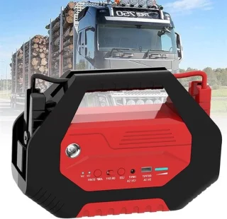 Auto startkabel noodstroom accu 24000 mAh zwart
