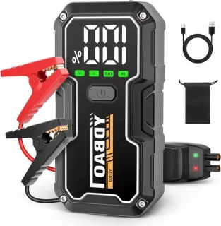 Autoaccu Booster Startkabel - Zwart