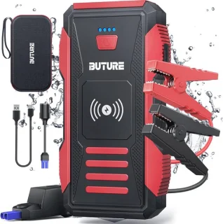 Autoaccu Starthulp 2500 A met Draadloze Oplader