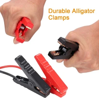 Automotive Alligator Klem Kabels voor 12V Jump Starter