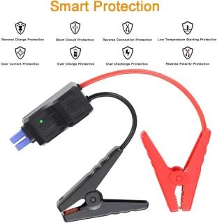 Automotive Alligator Klem Kabels voor 12V Jump Starter