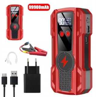 Autostartbooster 12V powerbank zwart