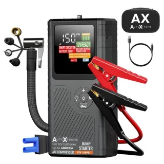 AutoXtreme Boost Air Micro 12V Jumpstarter met compressor review
